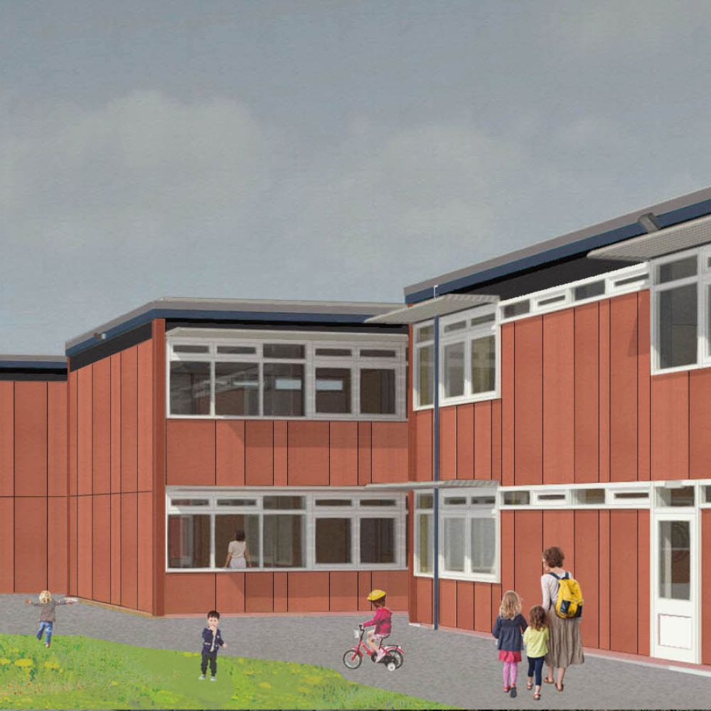 Keyworth Primary School Recladding | Keegans