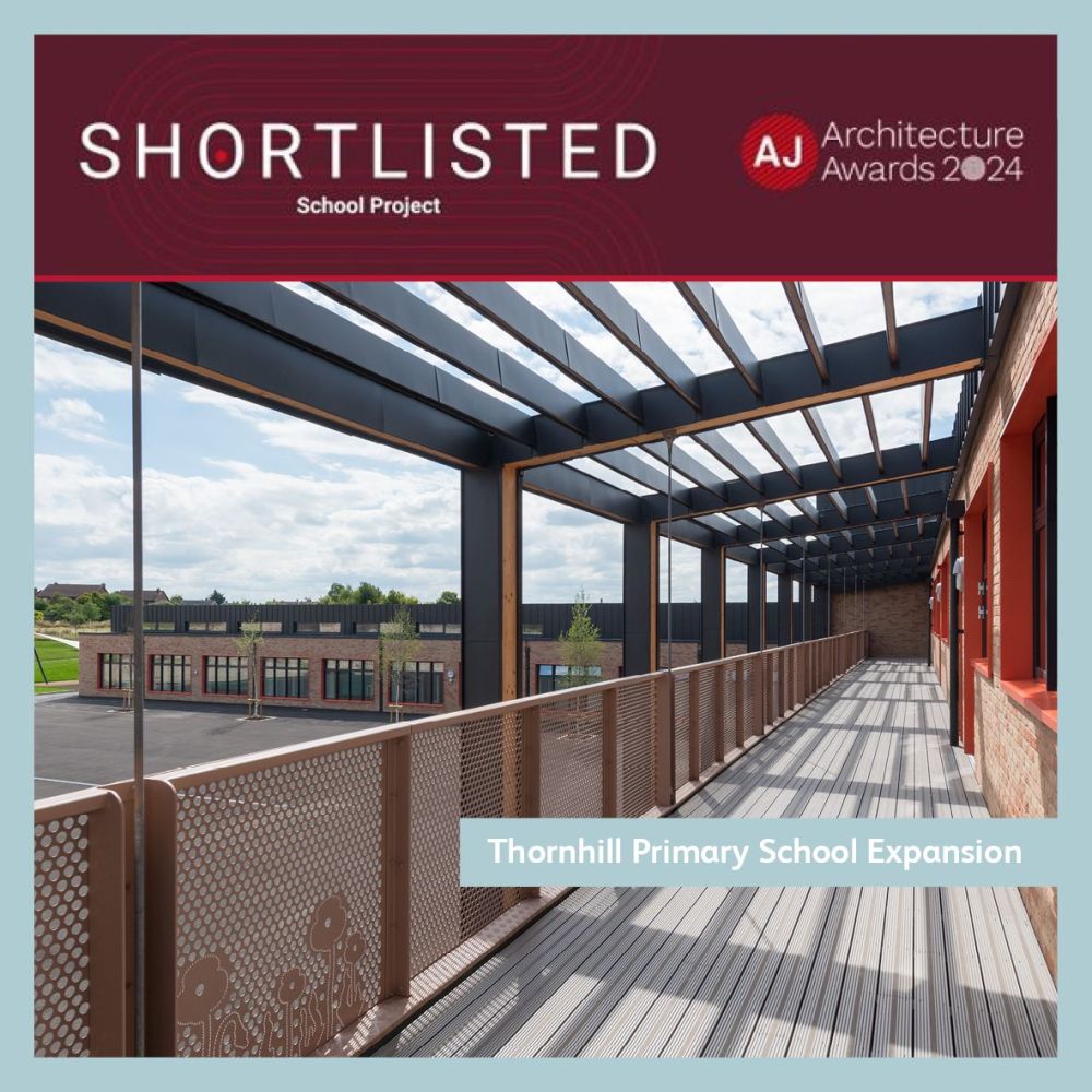 Thornhill Primary School Project Finalist for AJ Architecture Awards