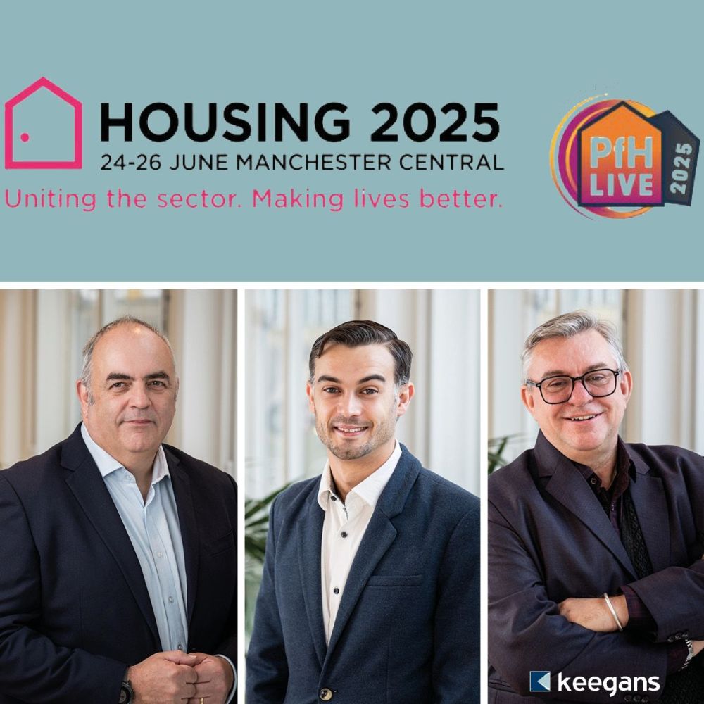 Keegans are Attending Housing Manchester 2025