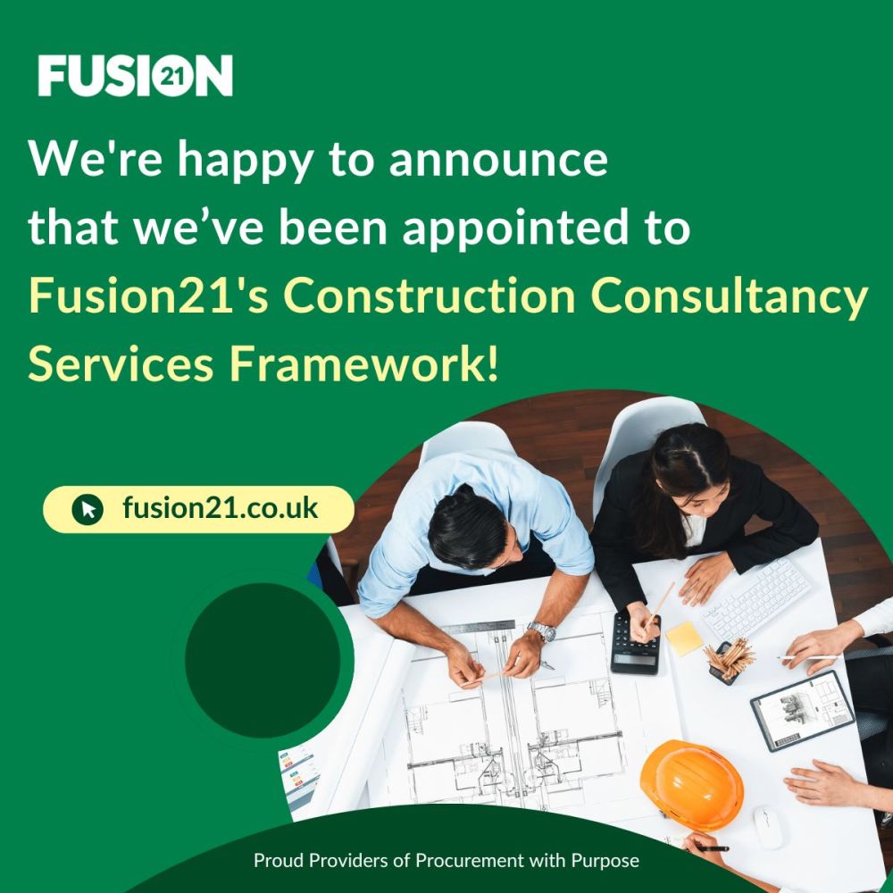Keegans have been appointed to Fusion21's Construction Consultancy Services Framework